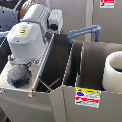 Σταθερή αποξηραντική μηχανή λάσπης PLC επεξεργασίας απόβλητου ύδατος