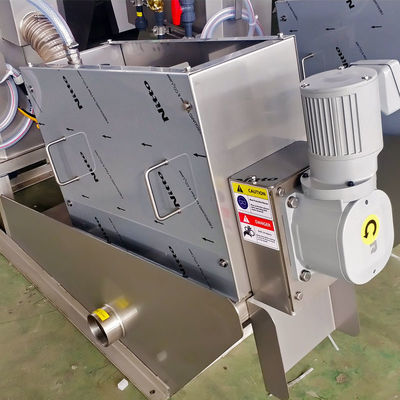 Αγορά 0.8t/H απομακρύνοντας το νερό μηχανή λάσπης Τύπου φίλτρων τύπων βιδών για τα λύματα online manufacture