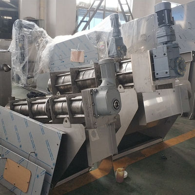 Αγορά Dehydrator μηχανή 1t/H Τύπου λάσπης απόβλητου ύδατος χαμηλού θορύβου online manufacture