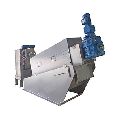 Dehydrator αποβλήτων μηχανών λάσπης ελέγχου PLC απομακρύνοντας το νερό αξιόπιστη μηχανή