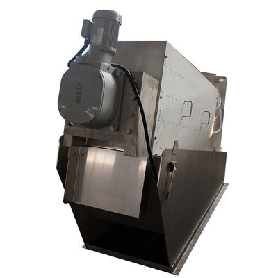 Κινητά συσκευασμένα Dehydrators λάσπης Τύπου βιδών δίσκων λύσης πολυ