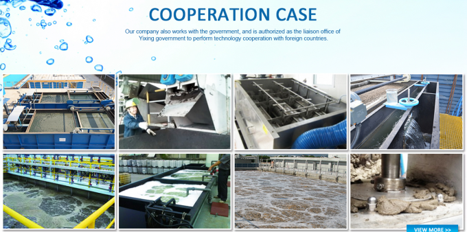 HDPE που κινεί τα βιολογικά μέσα φίλτρων μεμβρανών K1 για την κατεργασία ύδατος αποβλήτων 1